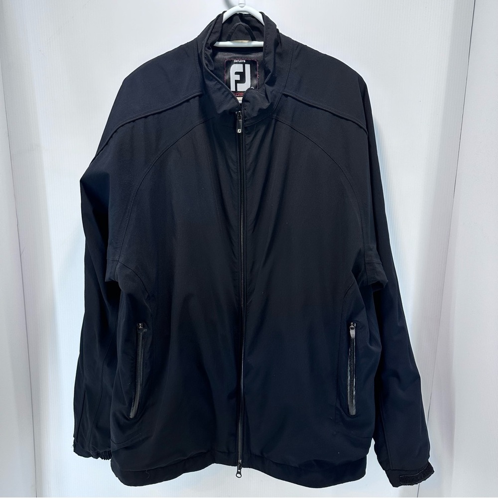 Dryjoys by Footjoy Jacket Men's Large XL long Sleeves Golf Tour Collection Nylon